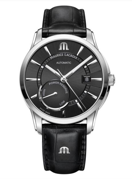 Maurice Lacroix Pontos PT6368-SS001-330-1 Power Reserve mens watch